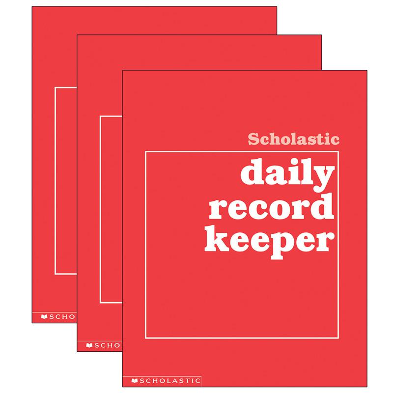 Scholastic Daily Record Keeper, Pack of 3. Picture 2