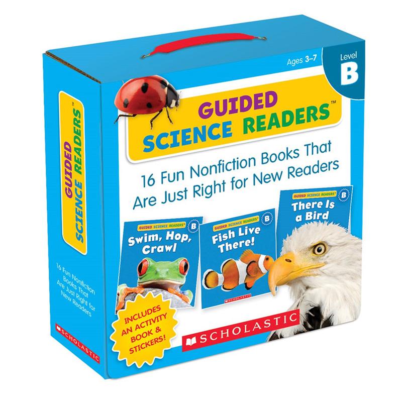 Guided Science Reader, Levels B, Parent Pack, Pack of 16 Books. Picture 2