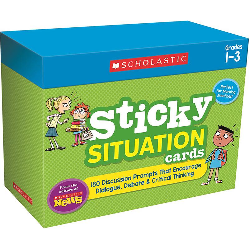Scholastic News Sticky Situation Cards: Grades 1-3. Picture 2