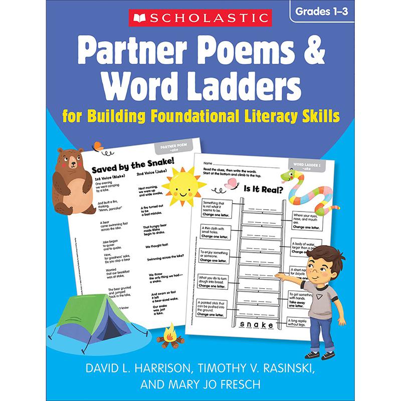 Partner Poems & Word Ladders for Building Literacy Skills: Grades 1–3. Picture 2