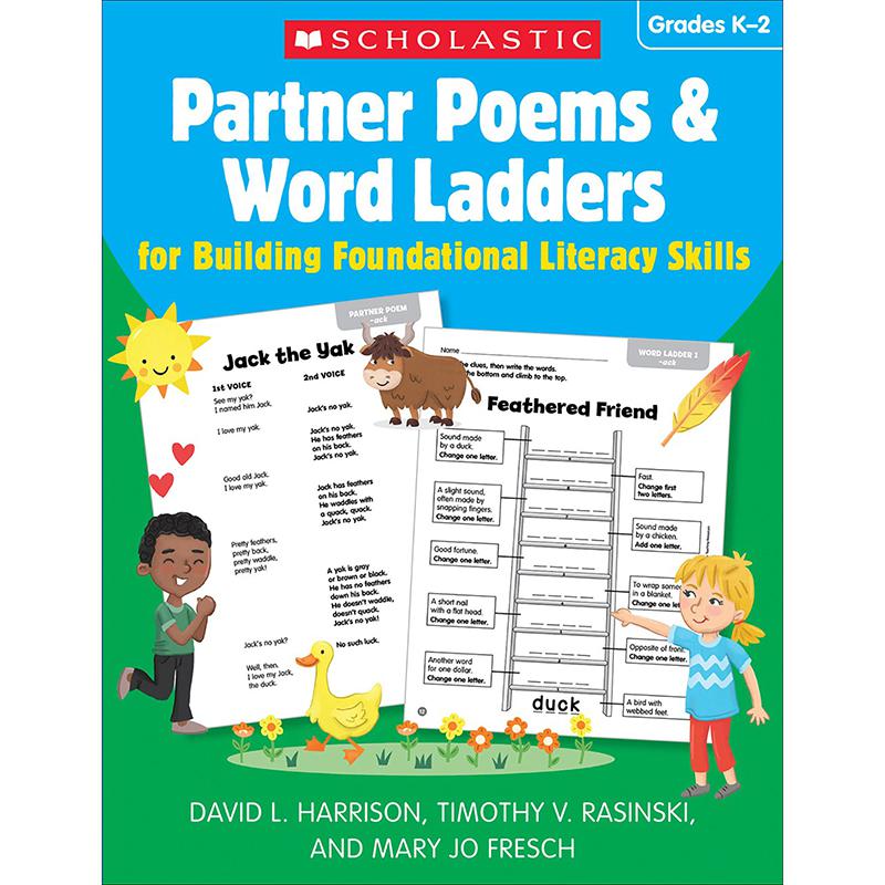 Partner Poems & Word Ladders for Building Literacy Skills: Grades K–2. Picture 2