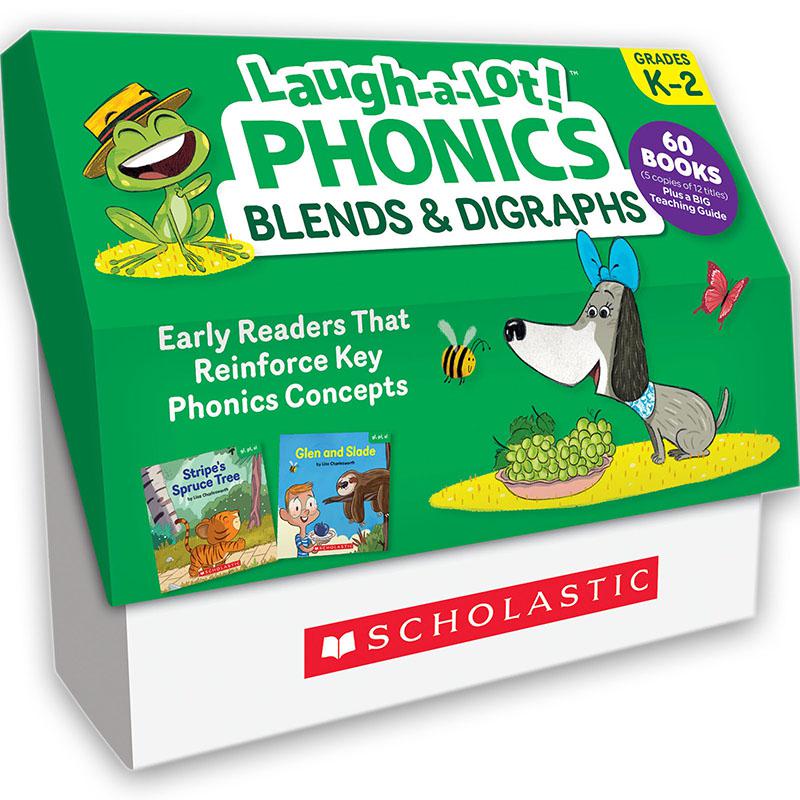 Laugh-A-Lot Phonics: Blends & Digraphs (Classroom Set). Picture 2