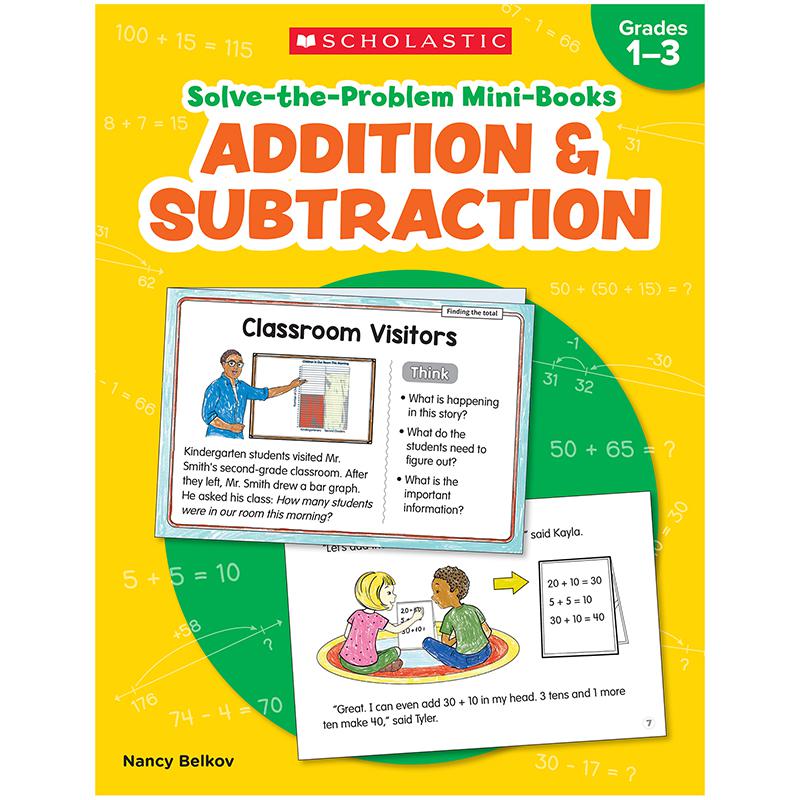 Solve-the-Problem Mini Books: Addition & Subtraction. Picture 2