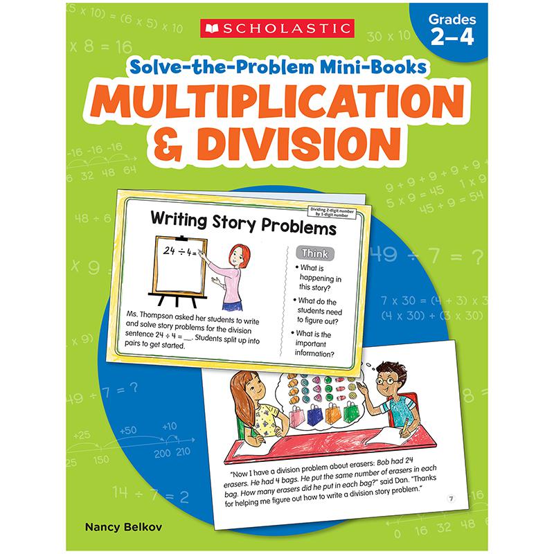 Solve-the-Problem Mini Books: Multiplication & Division. Picture 2
