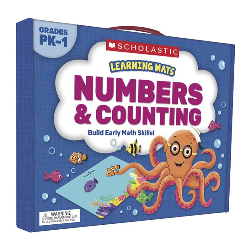 Learning Mats: Numbers & Counting, Grades PreK-1. Picture 2