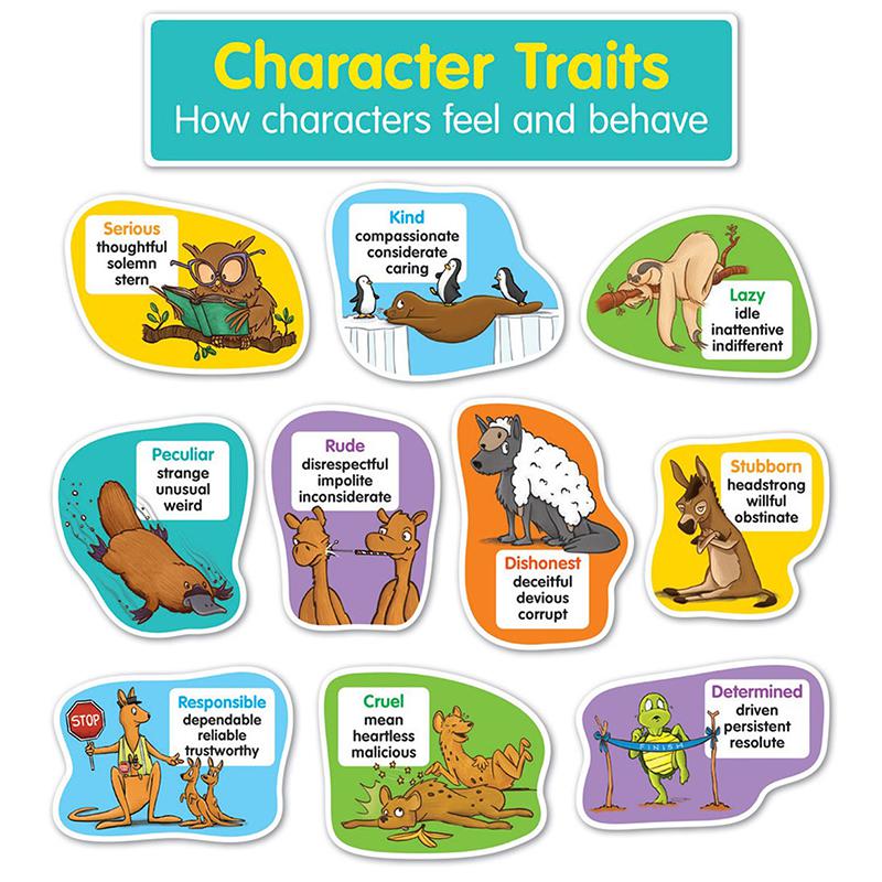 Character Traits Bulletin Board Set. Picture 2