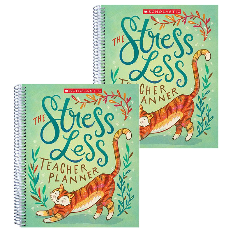 The Stress Less Teacher Planner, Pack of 2. Picture 2