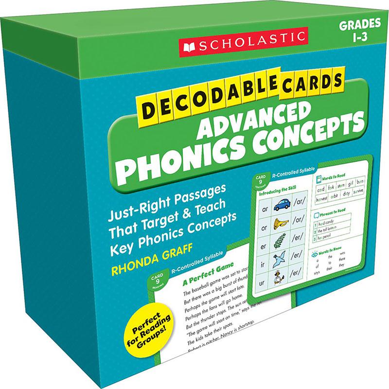Decodable Cards: Advanced Phonics Concepts. Picture 2