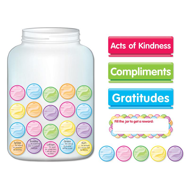 Kindness & Gratitude Jar Bulletin Board Set. Picture 2