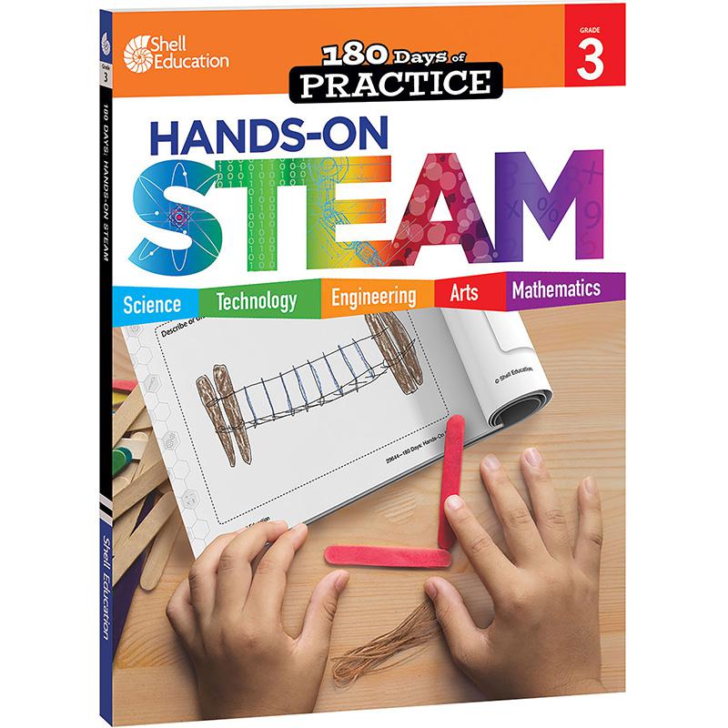 180 Days: Hands-On STEAM, Grade 3. Picture 2