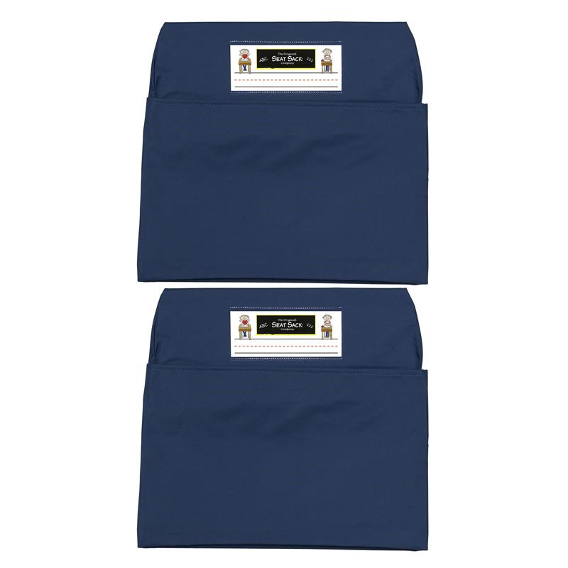 Seat Sack, Small, 12 inch, Chair Pocket, Blue, Pack of 2. Picture 2