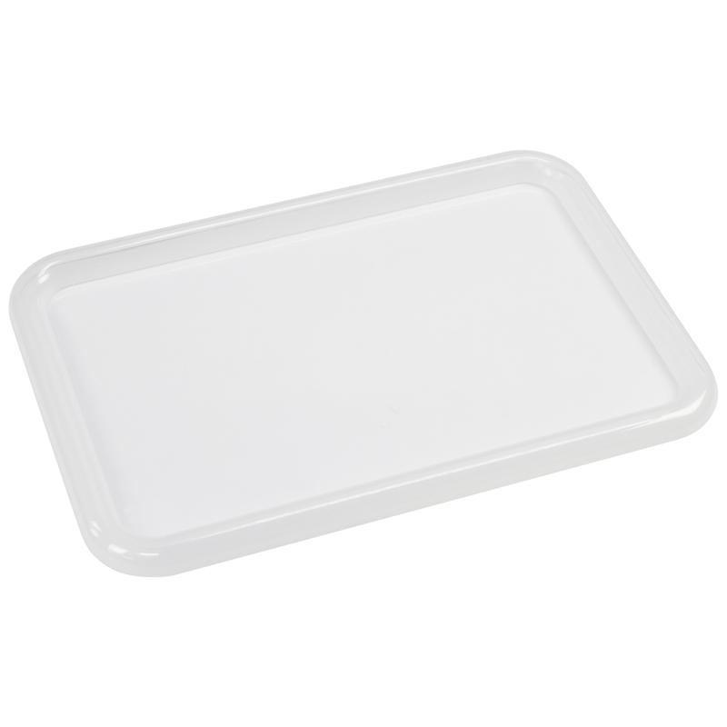 Clear Lid Bin Cover, Fits Storex Small Cubby Bin, 5-Pack. Picture 2
