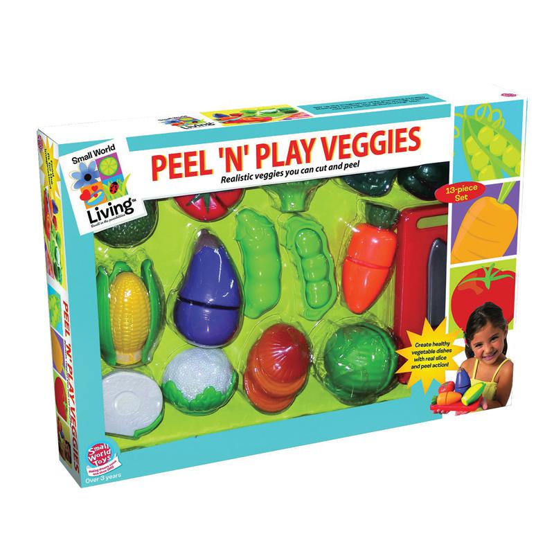 Peel 'N' Play Vegetable Set, 13 Pieces. Picture 2