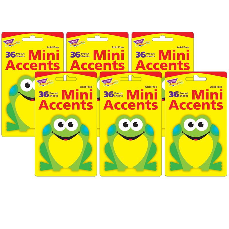 Frog Mini Accents, 36 Per Pack, 6 Packs. Picture 2