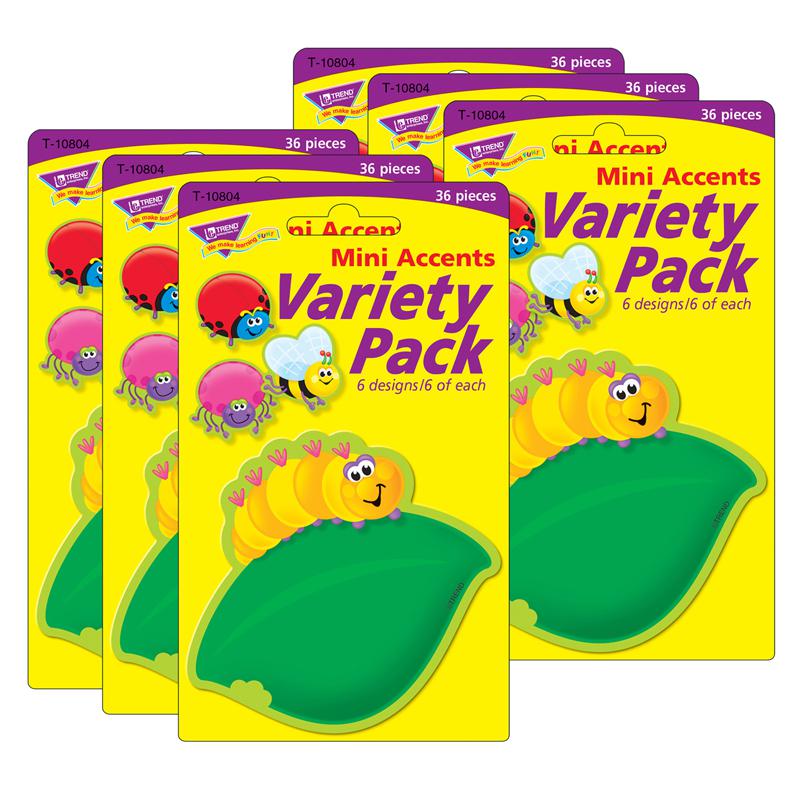 Bugs Mini Accents Variety Pack, 36 Per Pack, 6 Packs. Picture 2