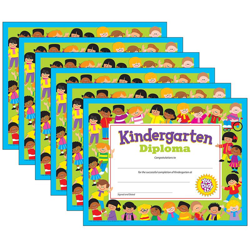 Kindergarten Diploma, 30 Per Pack, 6 Packs. Picture 2