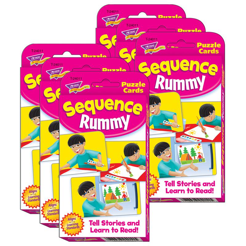 Sequence Rummy Challenge Cards, 6 Sets. Picture 2