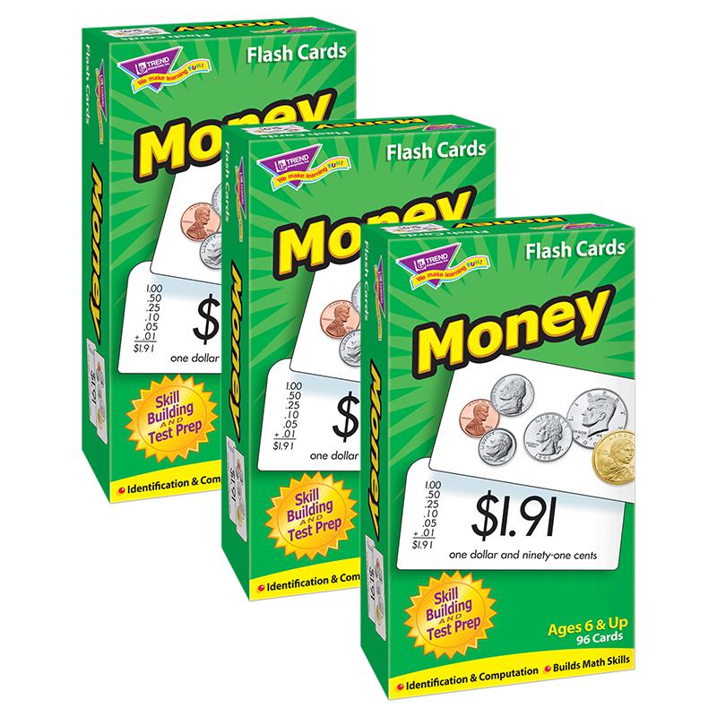 Money Skill Drill Flash Cards, 3 Packs. Picture 2