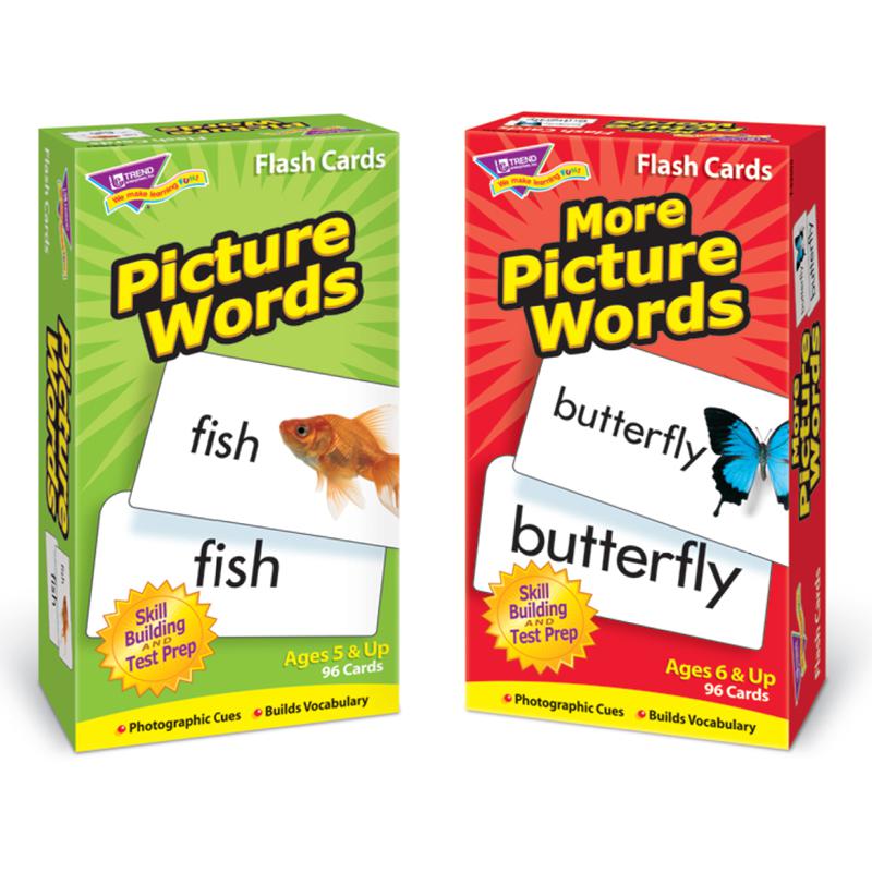 Picture Words Skill Drill Flash Cards Assortment. Picture 2