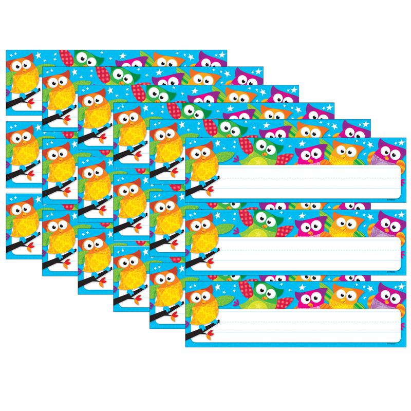 Owl-Stars! Desk Toppers Name Plates, 36 Per Pack, 6 Packs. Picture 2