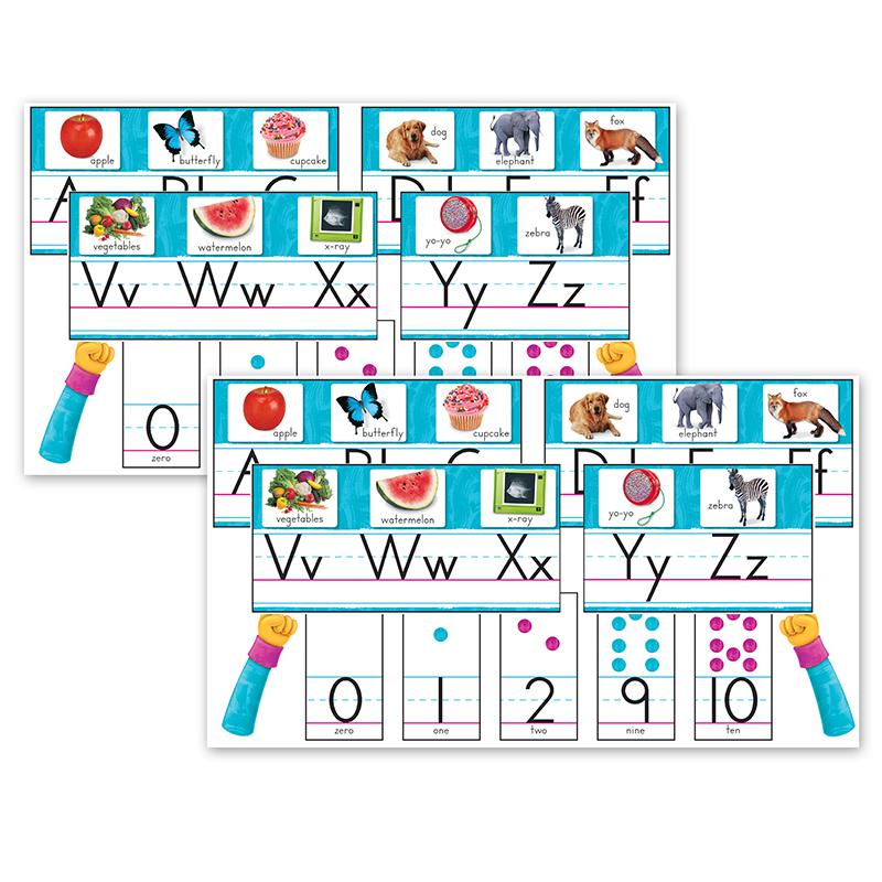 Color Harmony Photo Alphabet Bulletin Board Set, 2 Sets. Picture 2