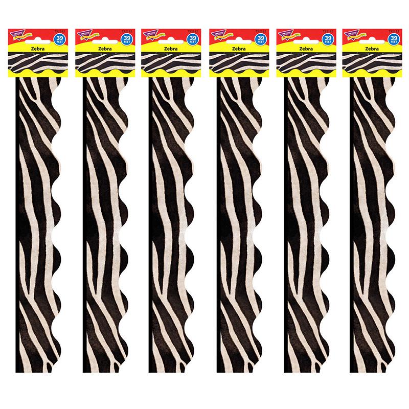Zebra Terrific Trimmers, 39 Feet Per Pack, 6 Packs. Picture 2