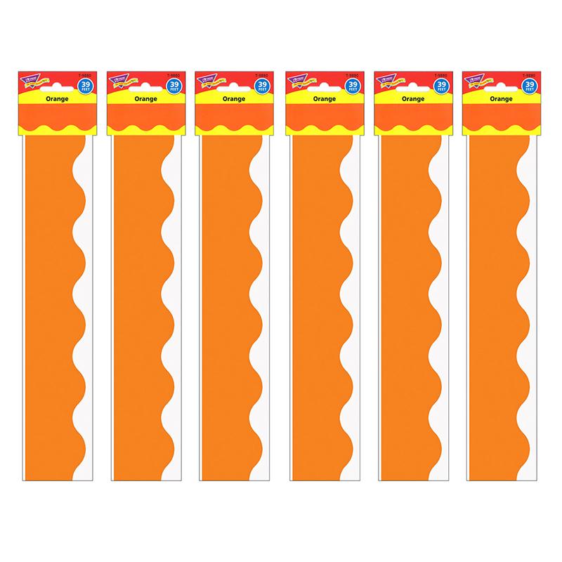 Orange Terrific Trimmers, 39 Feet Per Pack, 6 Packs. Picture 2