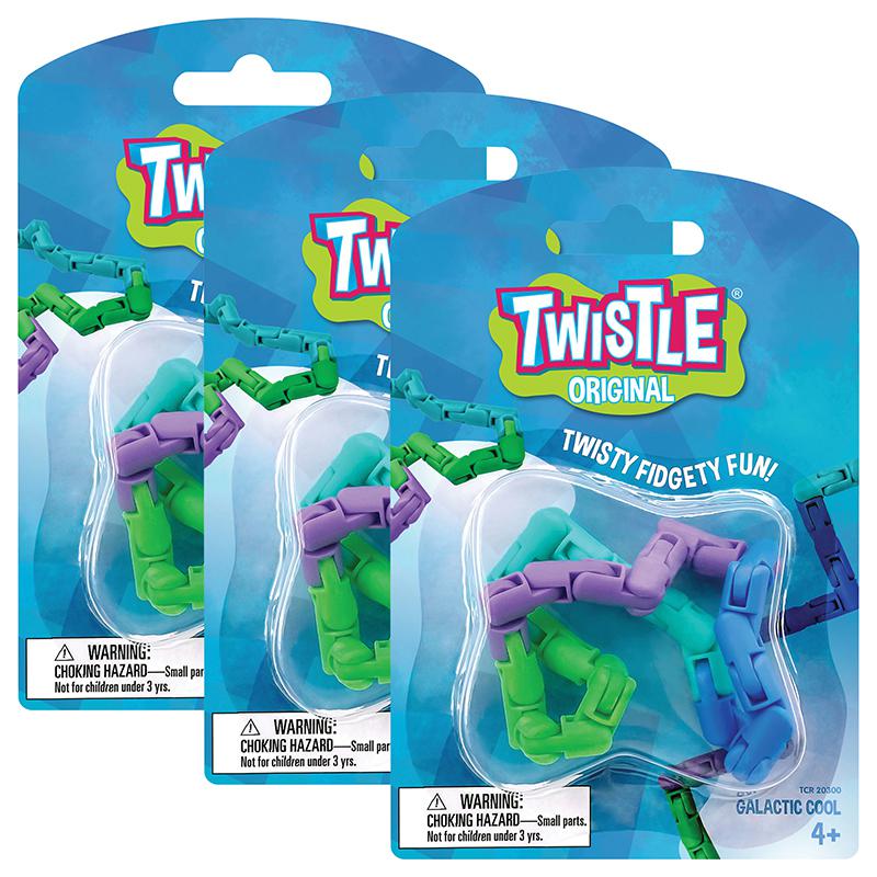 Twistle Original, Galactic Cool, Pack of 3. Picture 2