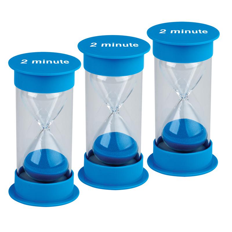 Sand Timer, Medium, 2 Minute, Pack of 3. Picture 2