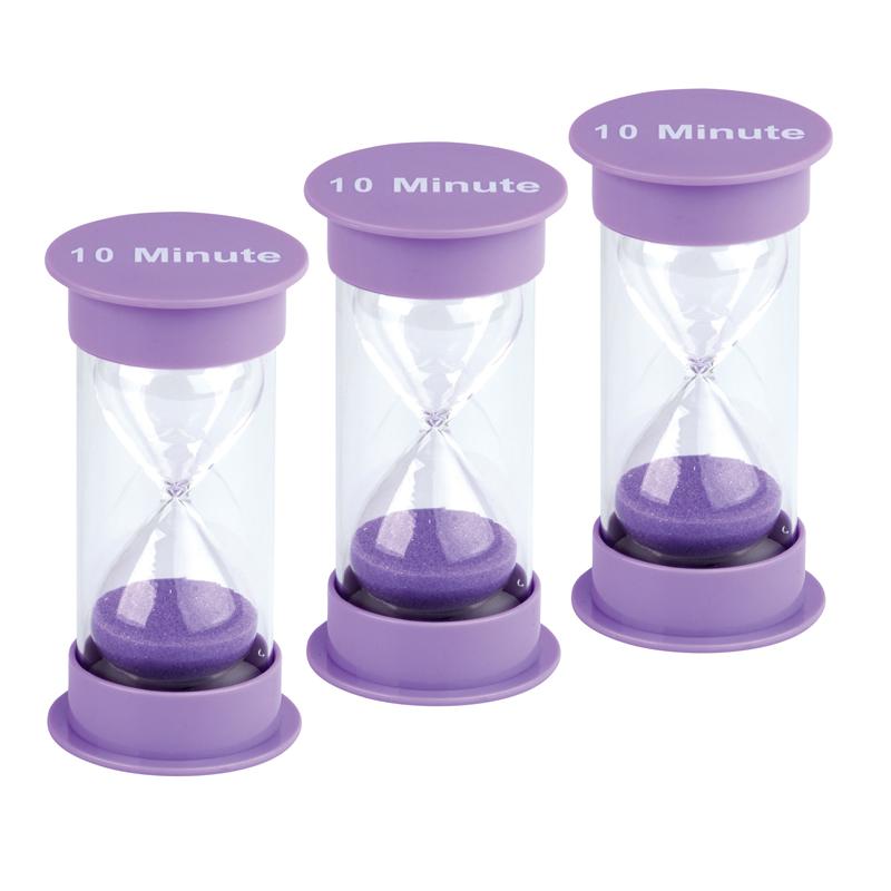 Sand Timer, Medium, 10 Minute, Pack of 3. Picture 2