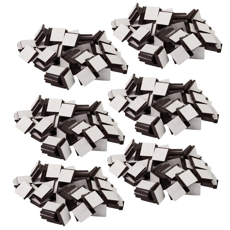 Adhesive Magnetic Squares (3/4" sq), 50 Per Pack, 6 Packs. Picture 2