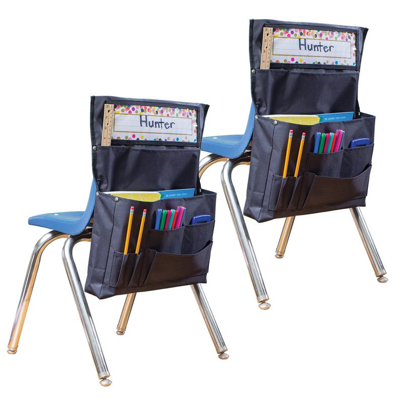 Black Chair Pocket, Pack of 2. Picture 2