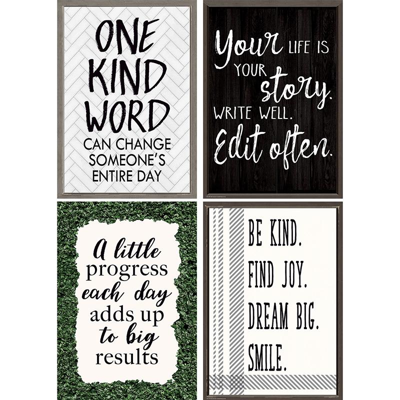 Modern Farmhouse Poster Pack, 4 Posters. Picture 2
