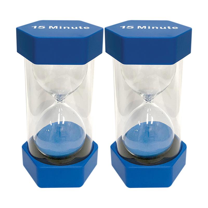 15 Minute Sand Timer - Large, Pack of 2. Picture 2