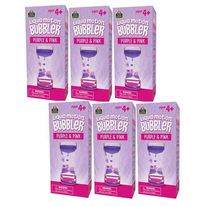 Liquid Motion Bubbler, Purple & Pink, Pack of 6. Picture 2