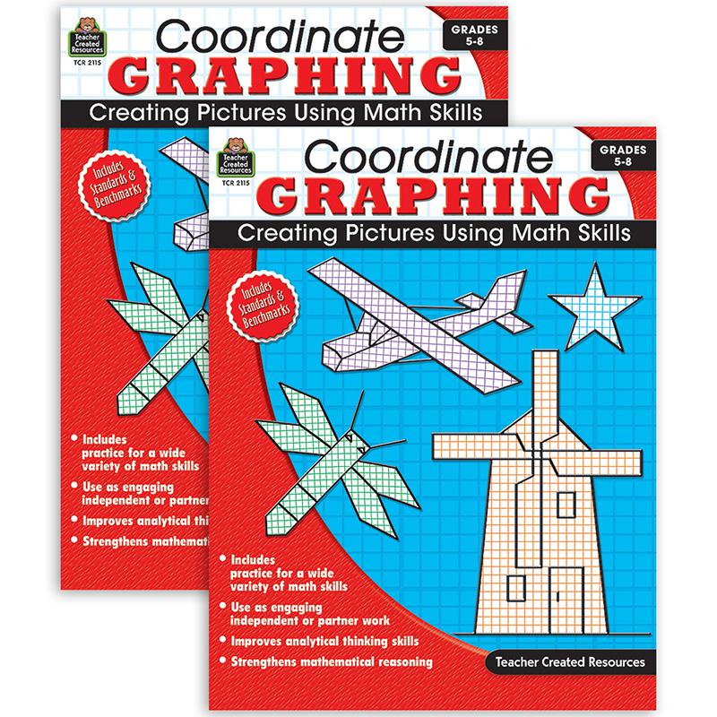 Coordinate Graphing Book, Pack of 2. Picture 2