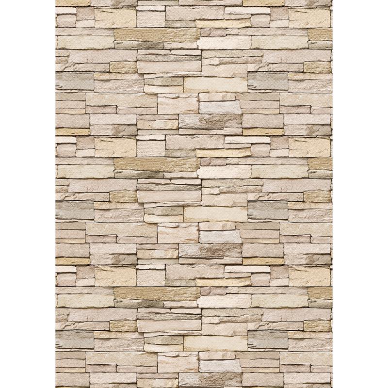 Better Than Paper Bulletin Board Roll, 4' x 12', Stacked Stone, 4 Rolls. Picture 2