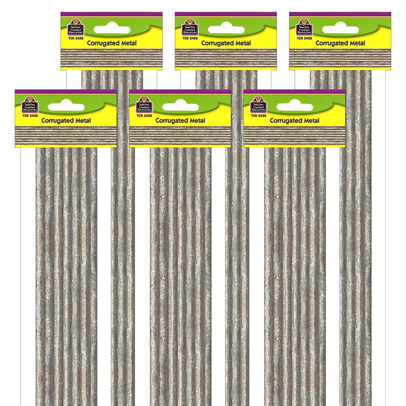 Home Sweet Classroom Corrugated Metal Border Trim, 35 Feet Per Pack, 6 Packs. Picture 2
