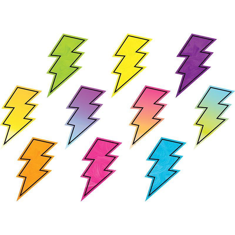 Brights 4Ever Lightning Bolts Accents, 30 Per Pack, 3 Packs. Picture 2