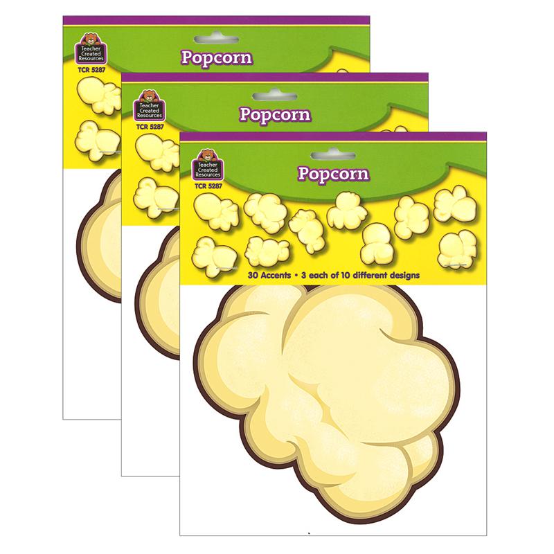 Popcorn Accents, 30 Per Pack, 3 Packs. Picture 2