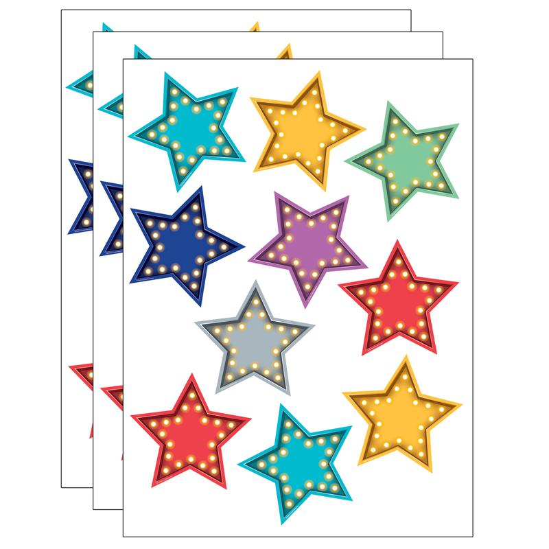 Marquee Stars Accents, 30 Per Pack, 3 Packs. Picture 2