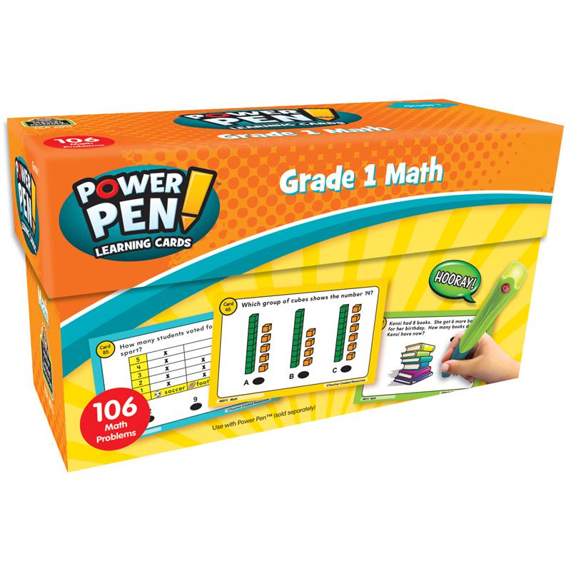 Power Pen Learning Cards: Math Grade 1. Picture 2