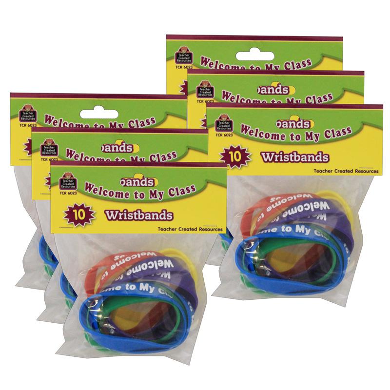 Welcome to My Class Wristbands, 10 Per Pack, 6 Packs. Picture 2