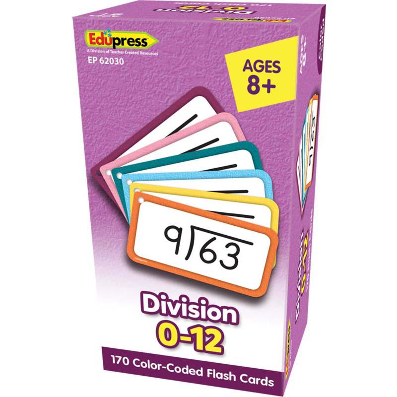 Division Flash Cards - All Facts 0-12. Picture 2