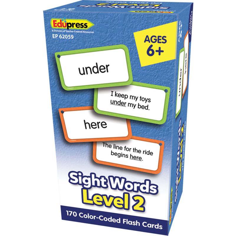 Sight Words Flash Cards - Level 2. Picture 2