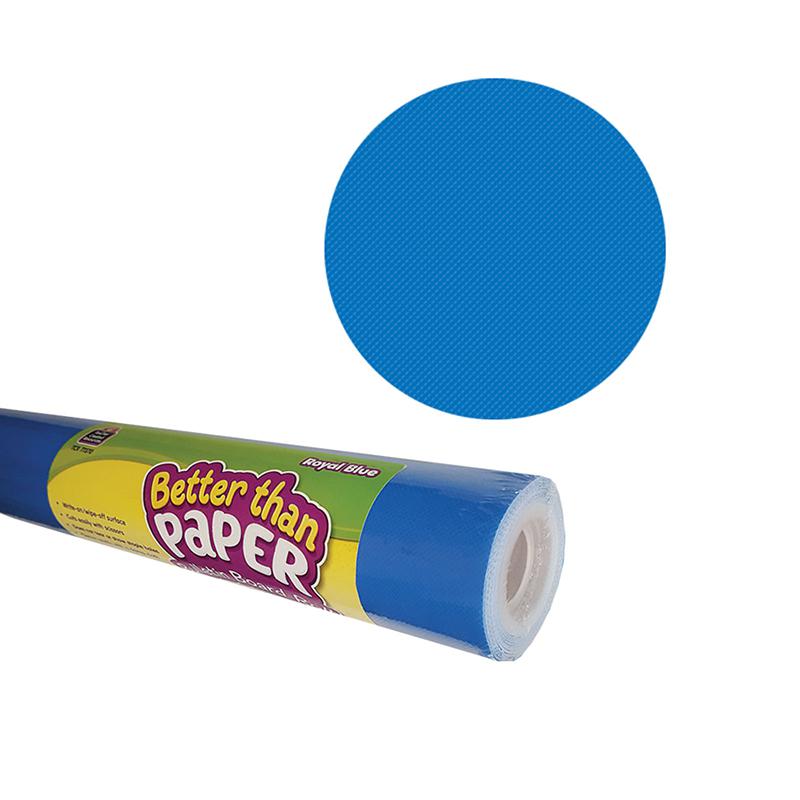 Better Than Paper Bulletin Board Roll, 4' x 12', Royal Blue, 4 Rolls. Picture 2