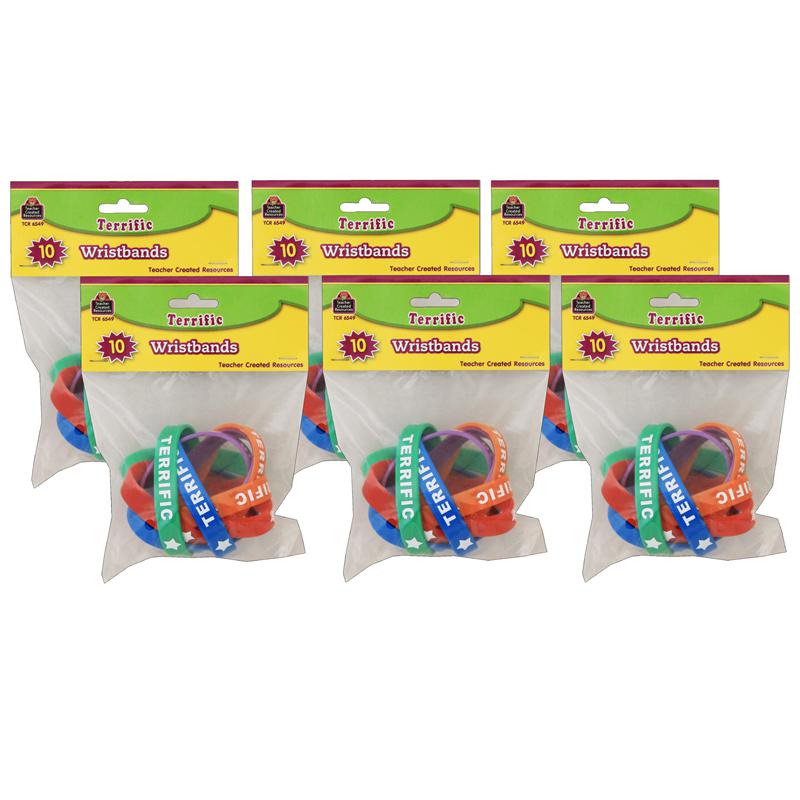 Terrific Wristbands, 10 Per Pack, 6 Packs. Picture 2