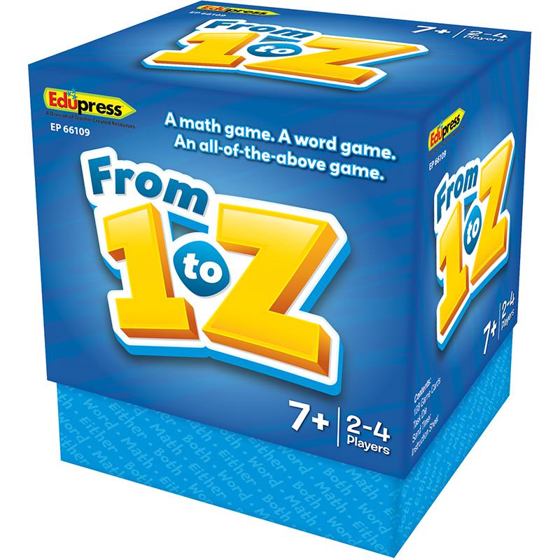 From 1 to Z Card Game. Picture 2
