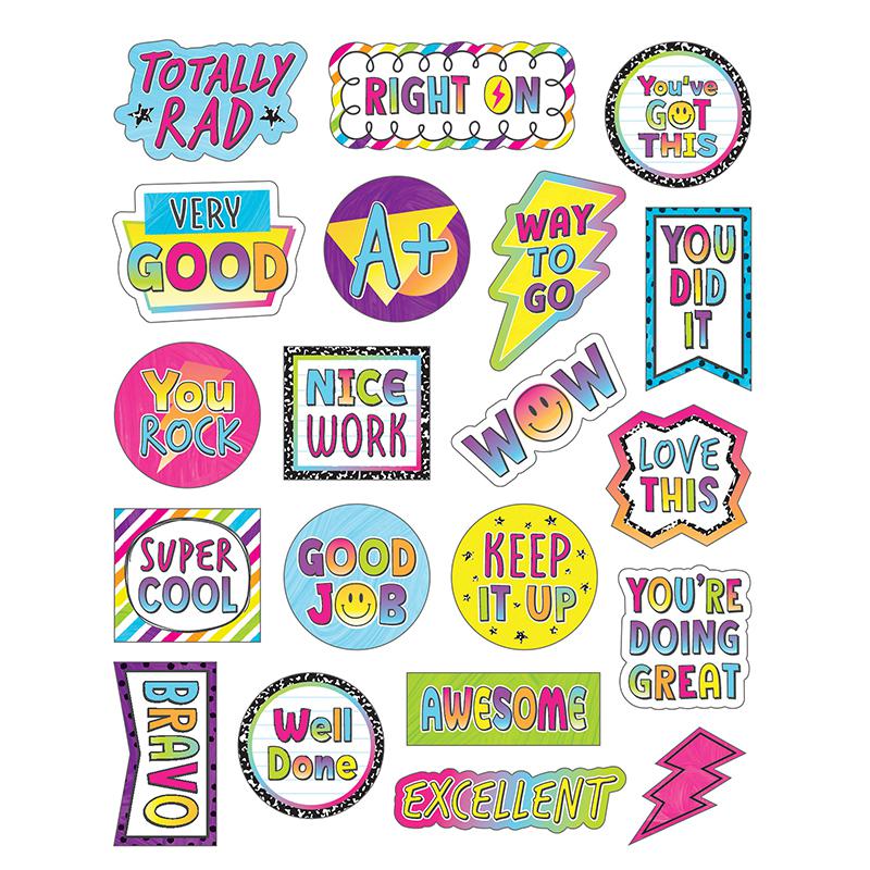 Brights 4Ever Stickers, 120 Per Pack, 12 Packs. Picture 2