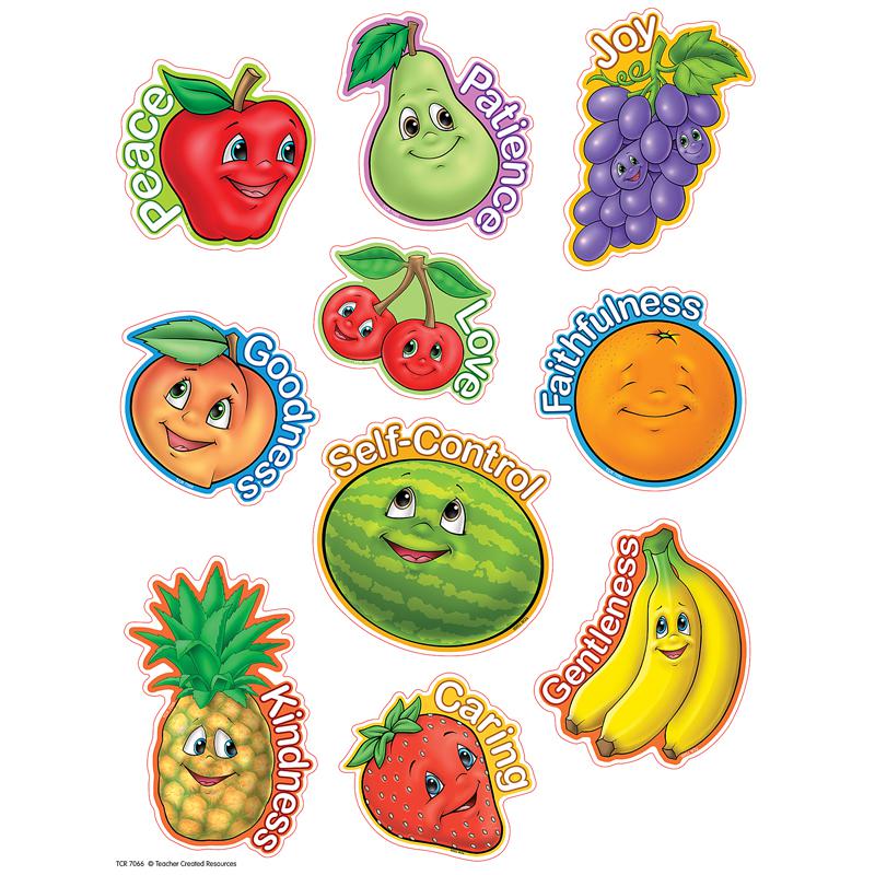 Fruit of the Spirit Accents, 30 Per Pack, 3 Packs. Picture 2